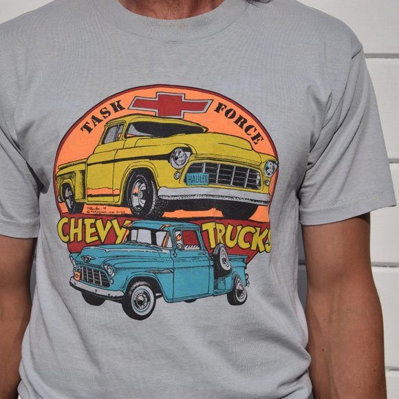 Vintage 1980's Chevy Trucks Tee - Picture 4 of 7